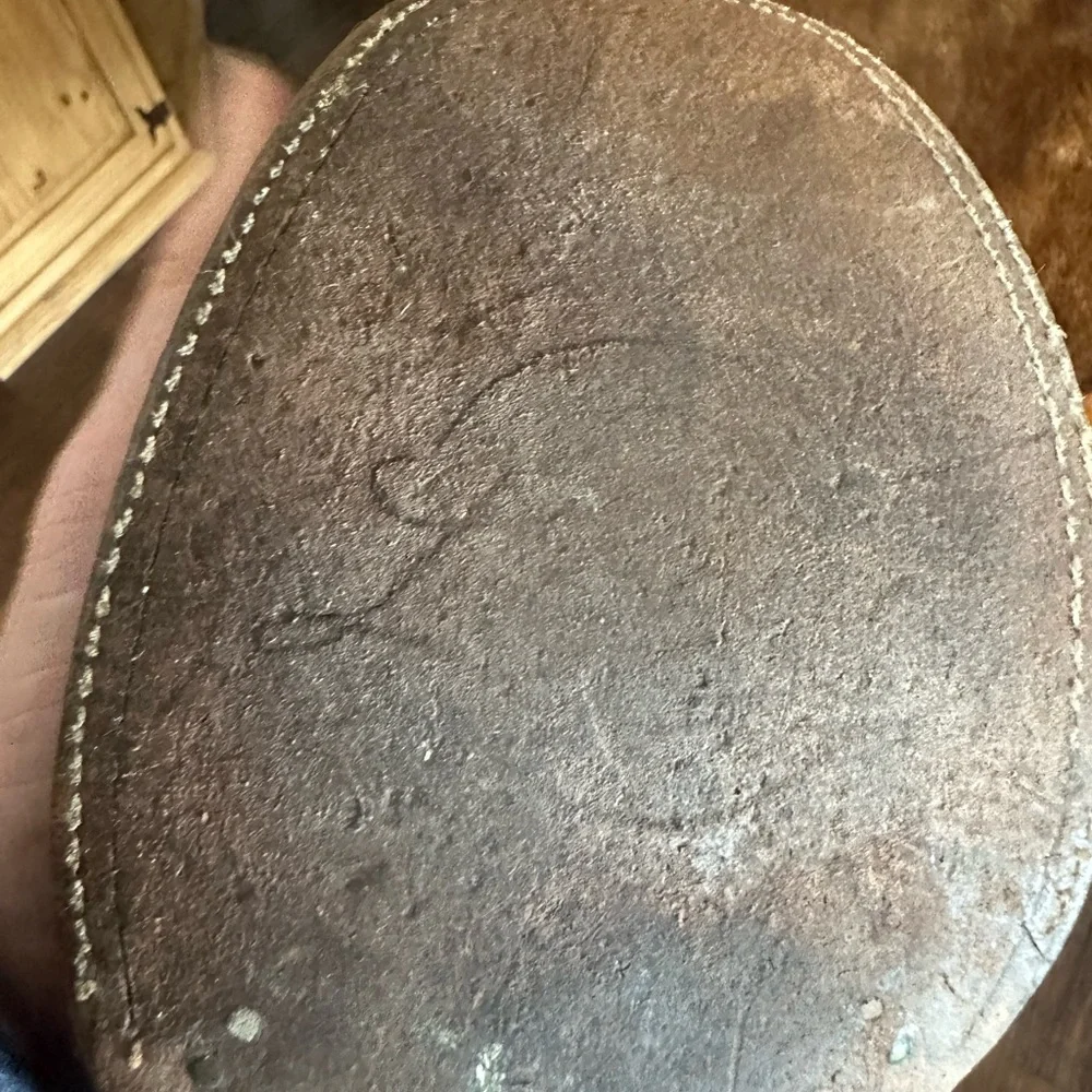 Lucchese Tan/Burgundy Caiman (Croc) Women’s Cowboy Boots - Picture 7 of 10